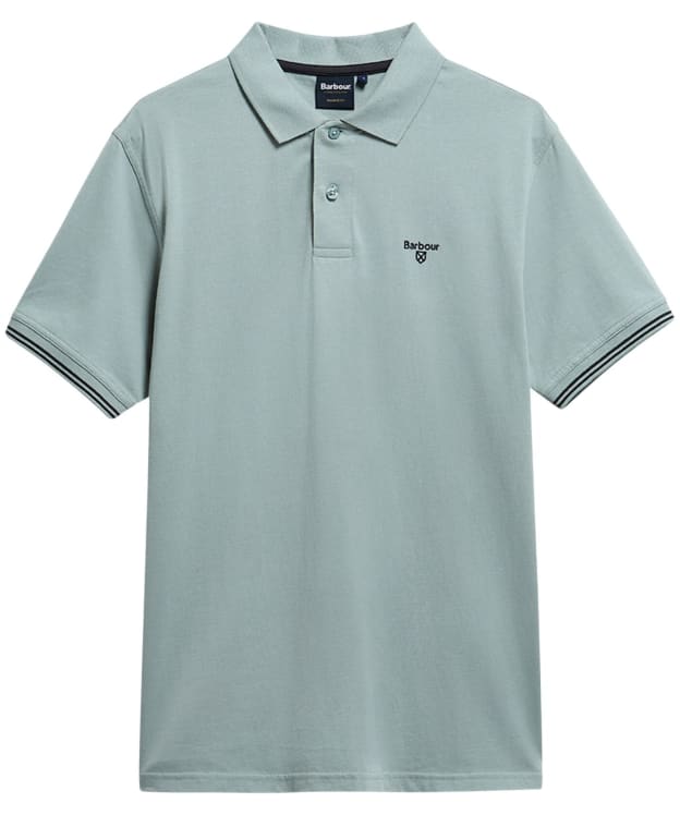 Men's Barbour Austwick Polo Shirt - Dusty Slate
