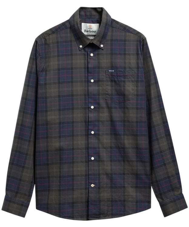 Men’s Barbour Wetherham Tailored Shirt - Shadow Classic Tartan