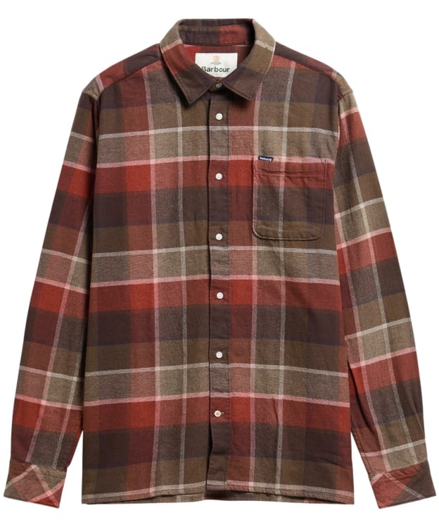 Men's Barbour Copswell Relaxed Checked Shirt - Beech