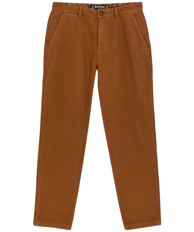 Men's Barbour Moleskin Tailored Fit Trouser - Dark Cinnamon