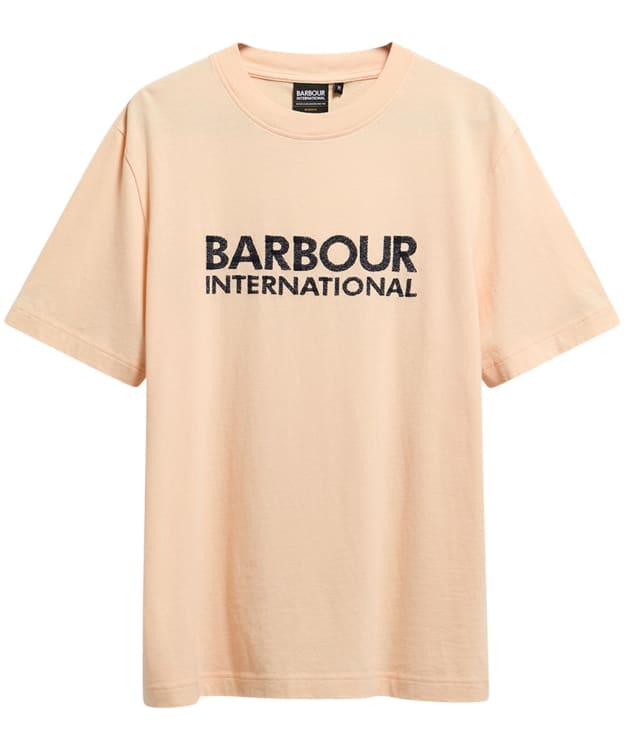 Men's Barbour International Maurice Applique T-Shirt - Bleached Apricot