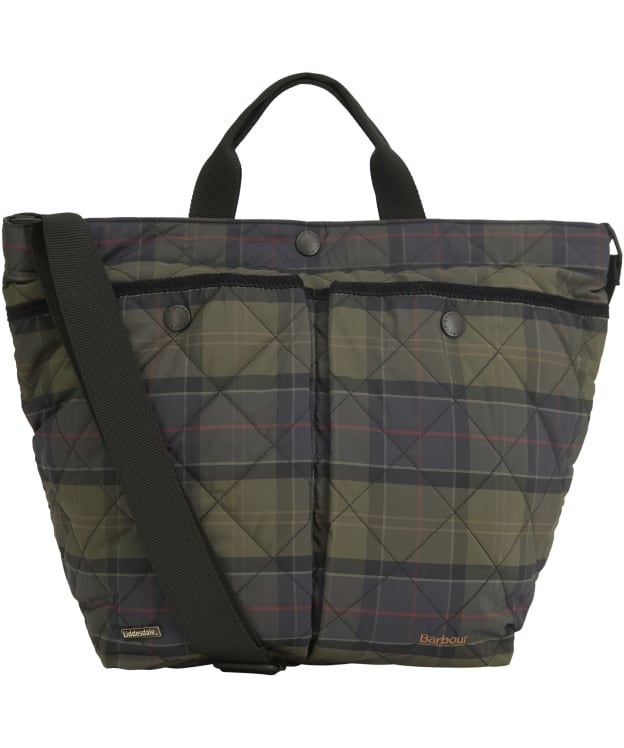 Barbour Tartan Liddesdale Tote Bag - Shadow Classic Tartan