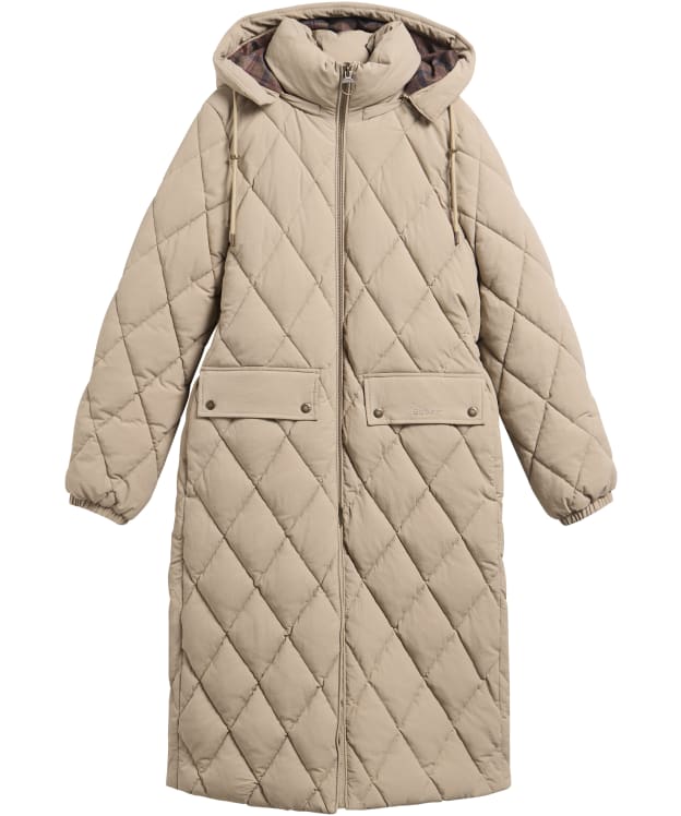 Women's Barbour Rafaella Quilted Jacket - Light Trench / Muted