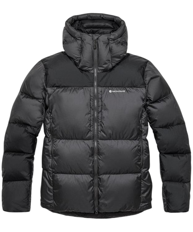 Women's Montane Glacium Hooded Down Jacket - Midnight Grey