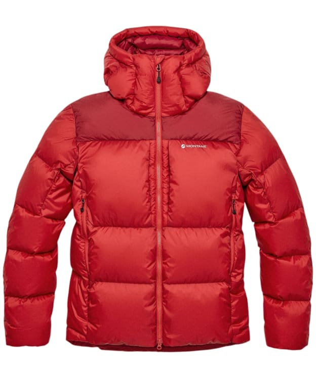 Men's Montane Glacium Hooded Jacket - Adrenaline Red