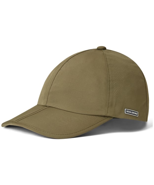 SealSkinz Salle Waterproof Foldable Peak Cap - Olive