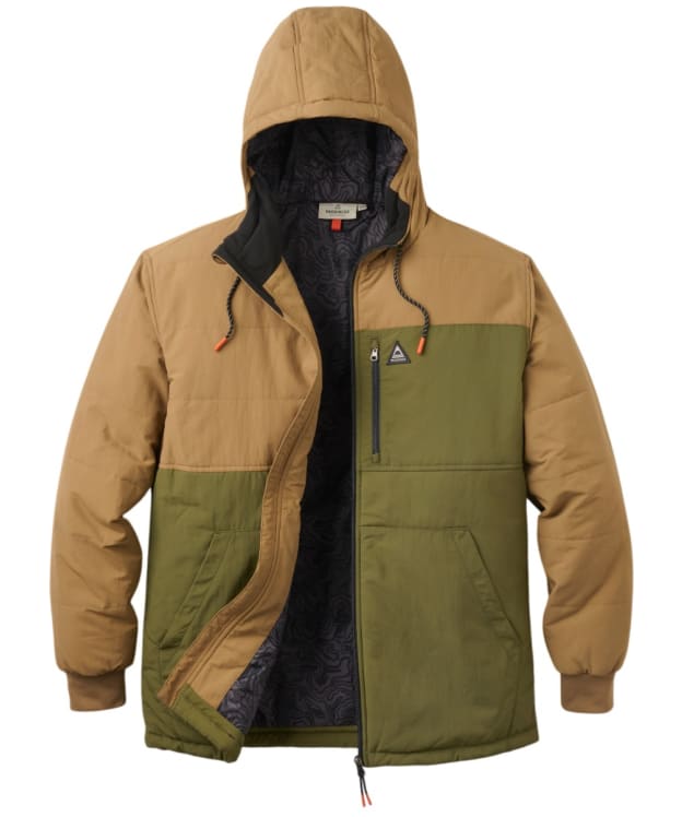 Men’s Passenger Clothing Oceanic Recycled Insulated Full Zip Jacket - Caramel / Khaki