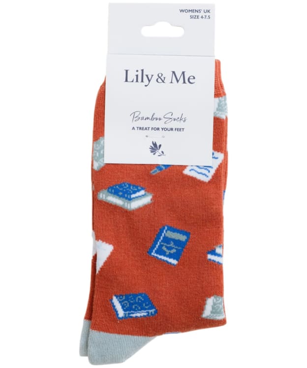 Women's Lily & Me Ankle Socks - Literary Classics