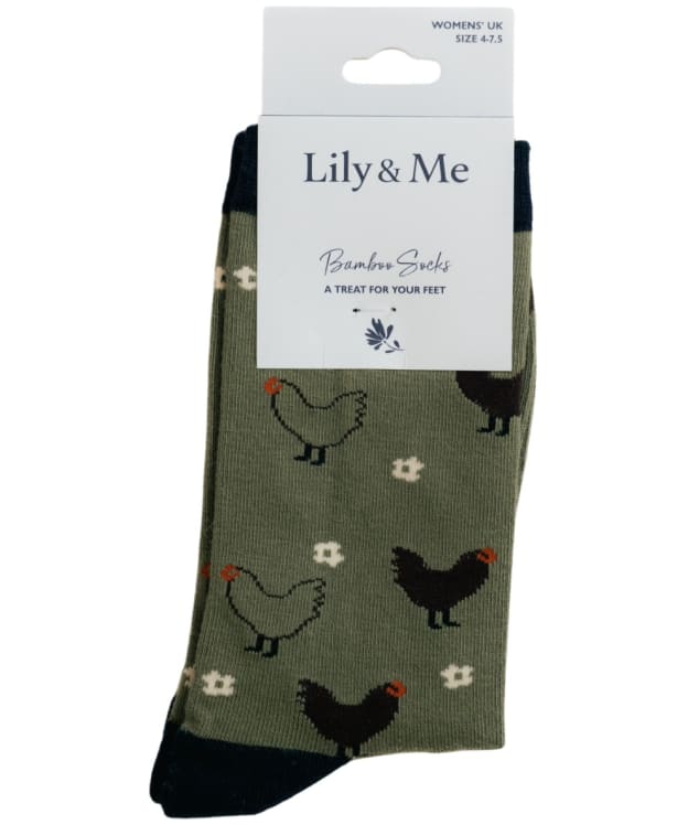 Women's Lily & Me Ankle Socks - Hens