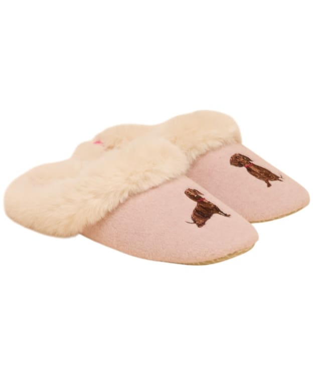 Women's Joules Slippet Luxe - Pink Dog