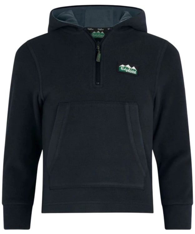 Kids' Ridgeline Ballistic Long Sleeved Fleece Hoodie - Navy