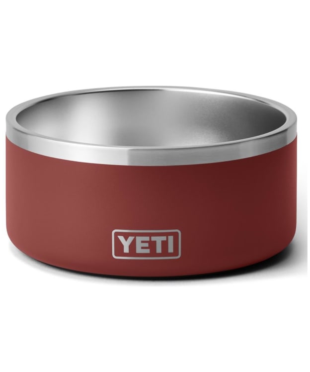 YETI Boomer 8 Stainless Steel Non-Slip Dog Bowl - Stag Red