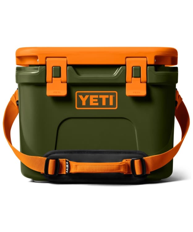 YETI Roadie 15 Cooler Box - Olive / King Crab Orange