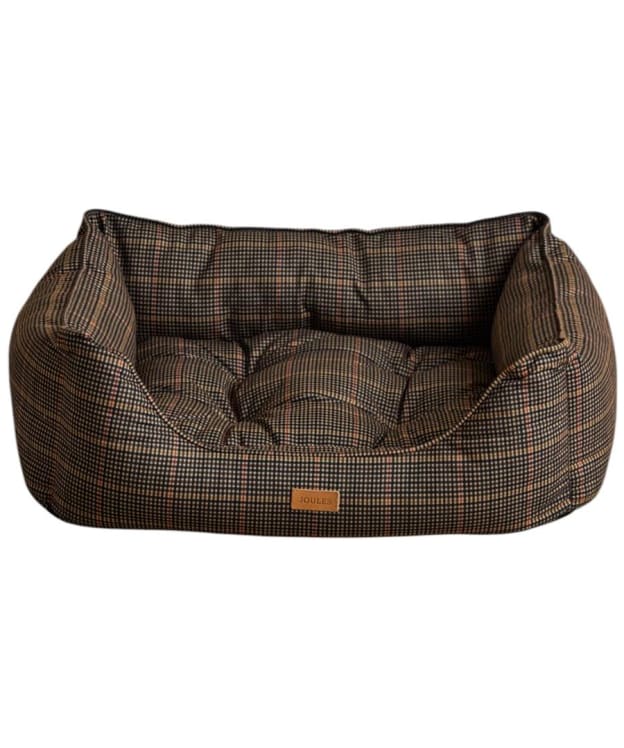 Joules Henson Check Dog Box Bed - Small - Henson Check