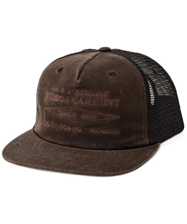 Men's Filson Diamond Graphic Trucker Mesh Cap - Brown