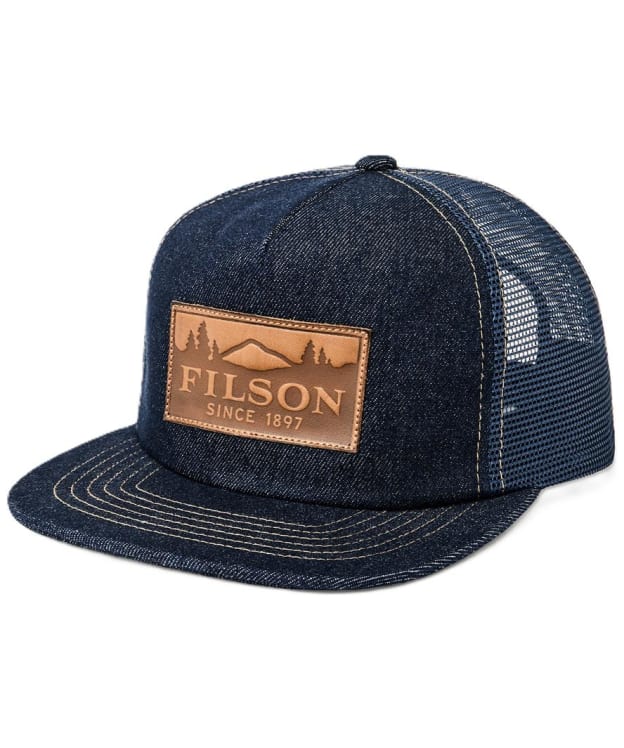 Men's Filson Scenic Graphic Trucker Mesh Cap - Indigo