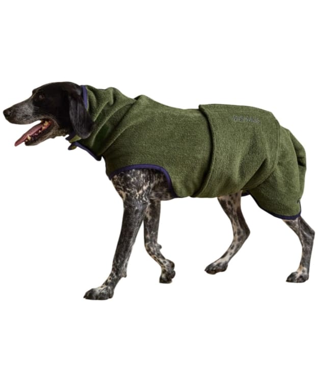 Joules Dog Drying Coat - Large - Khaki