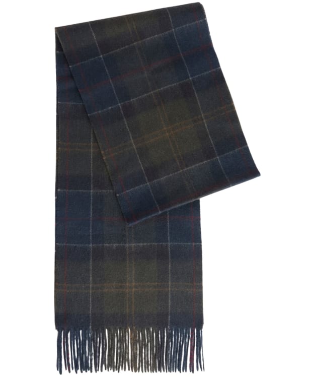 Women's Barbour Tartan Scarf - Shadow Classic Tartan