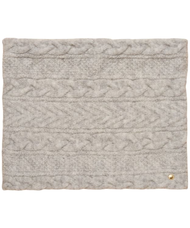 Women's Joules Cable Knit Snood - Grey