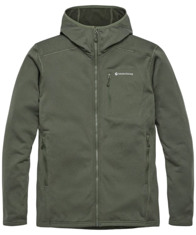 Men's Montane Protium CP Fleece Hoodie - Moss