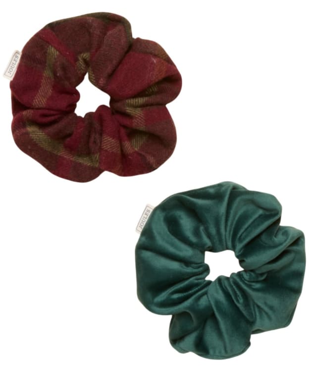 Women's Joules Annika Scrunchies - 2 Pack - Red / Green