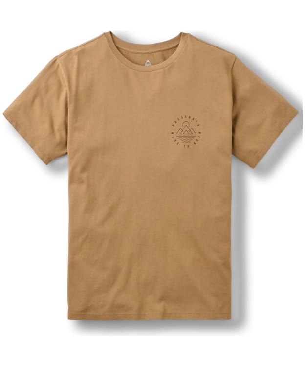 Men’s Passenger Clothing Escapism Recycled Cotton T-Shirt - Caramel