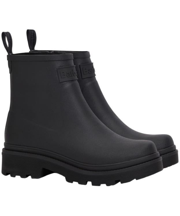 Women's Barbour Layla Ankle Wellingtons - Black