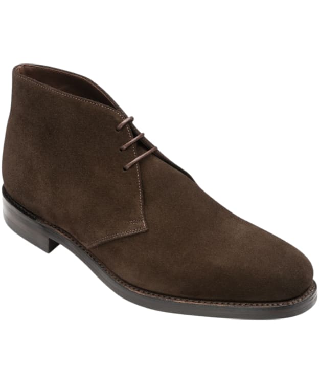 Men's Loake Pimlico Chukka Boot - Dark Brown Suede