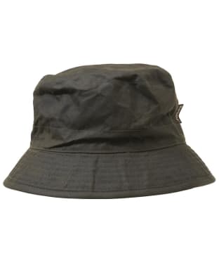 Men's Barbour Waxed Sports Hat - Olive