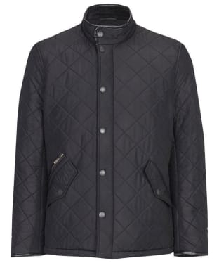 Men's Barbour Powell Quilted Jacket - Black