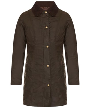 Women's Barbour Belsay Waxed Jacket - Olive