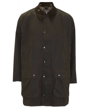 Men's Barbour Classic Northumbria Waxed Jacket - Olive