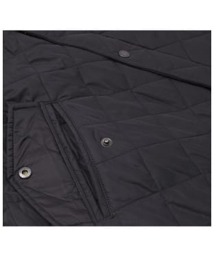 Men's Barbour Chelsea Sportsquilt Jacket - Black