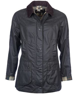 Women's Barbour Beadnell Waxed Jacket - Sage