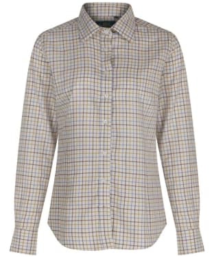 Women's Alan Paine Bromford Classic Fit Cotton Shirt - Country Check