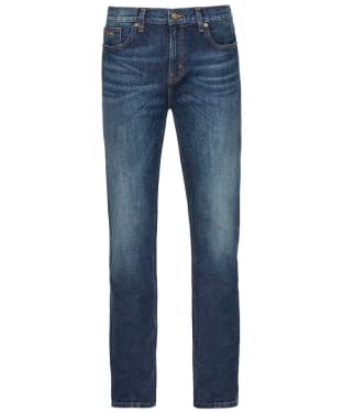 Men's R.M. Williams Ramco Stretch Denim Jeans - Regular Fit - Straight Leg - Medium Wash