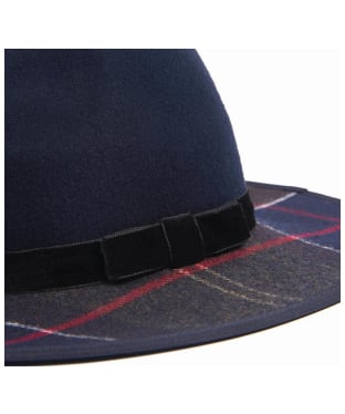 Women's Barbour Thornhill Fedora Hat - Navy / Classic