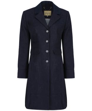 Women's Dubarry Blackthorn Water-Repellent Tweed Coat - Navy