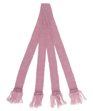 Pennine Plain Wool Rich Sock Garter - Baby Pink