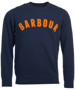 Men's Barbour Prep Logo Crew Sweater - Navy