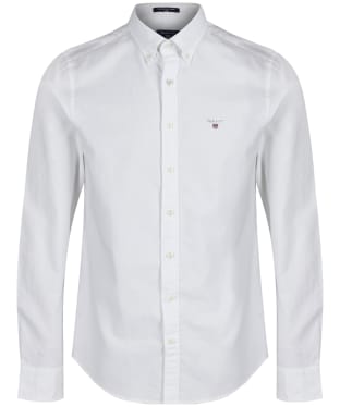 Men's GANT Slim Oxford Shirt - White