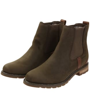 Women's Ariat Wexford Waterproof Leather Boots - Java