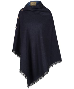 Women's Dubarry Hazelwood Teflon® Tweed Poncho - Navy