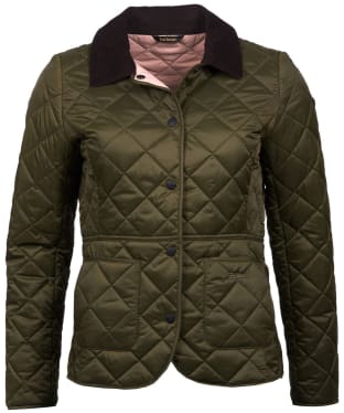 Women's Barbour Deveron Quilted Jacket - Olive