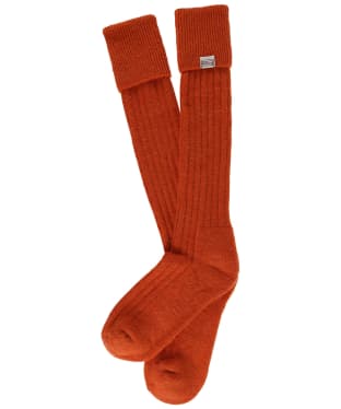 Dubarry Hypoallergenic Alpaca Wool Socks - Terracotta
