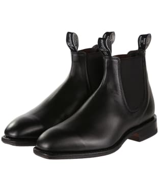 Men's R.M. Williams Dynamic Flex Craftsman Boots, Yearling Leather, Dynamic Flex Sole, G (Reg) Fit - Black