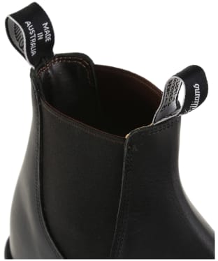 Men's R.M. Williams Gardener Boots, Greasy Kip Leather, Rubber Treaded Sole, G (Reg) Fit - Black