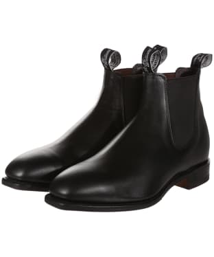 Men's R.M. Williams Dynamic Flex Craftsman Boots, Yearling Leather, Dynamic Flex Sole, H (Wide) Fit - Black