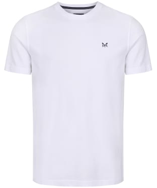 Men's Crew Clothing Classic Short Sleeved T-Shirt - Optic White