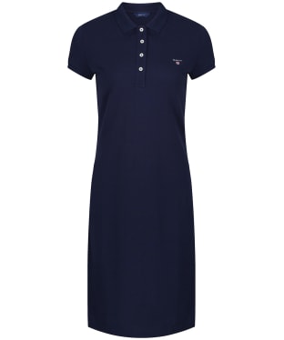 Women's GANT Original Pique Dress - Evening Blue